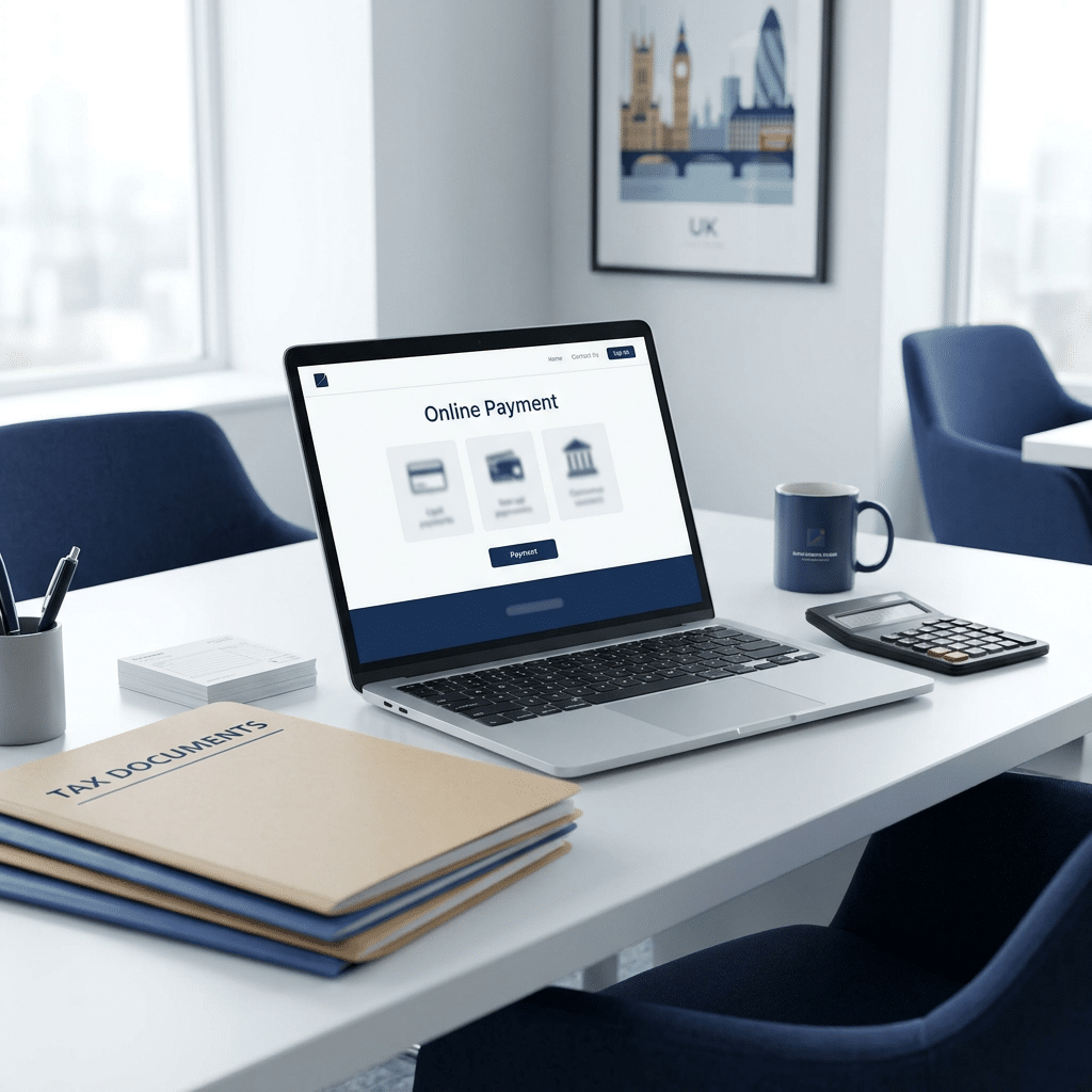 Secure online HMRC payment guidance